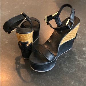 Tory Burch block wedges